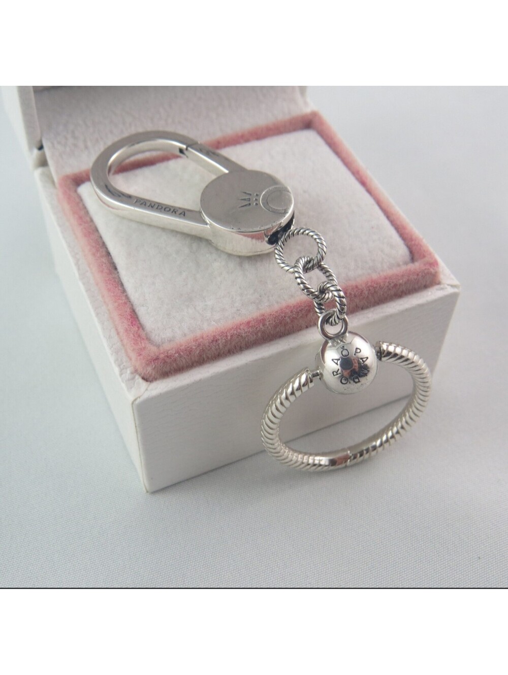 Pandora keychain charm